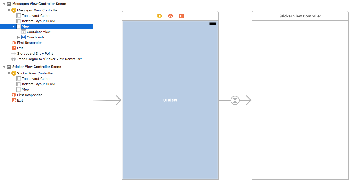 Custom sticker extension using Messages SDK iMessage App store