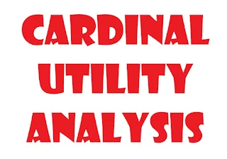 Cardinal utility analysis 