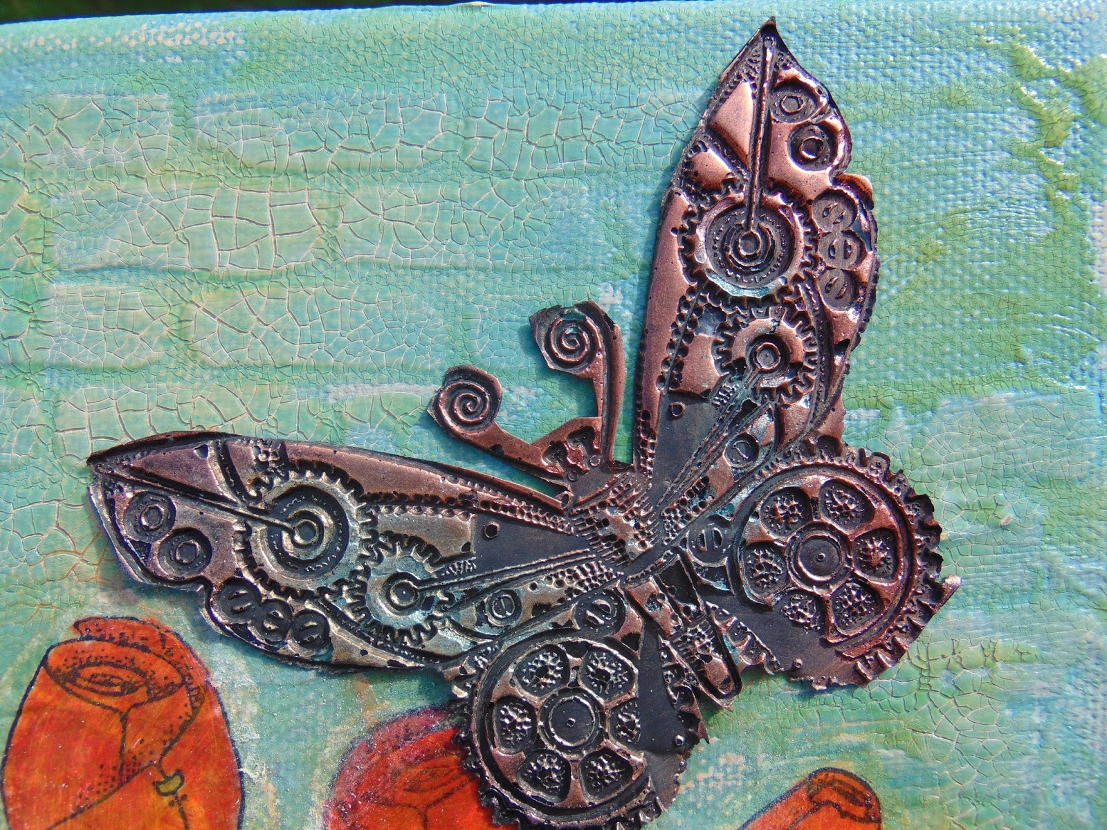 vroncards: steampunk butterfly