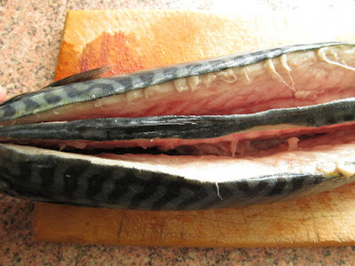 Скумбрия "Праздничная" фаршированная грибами