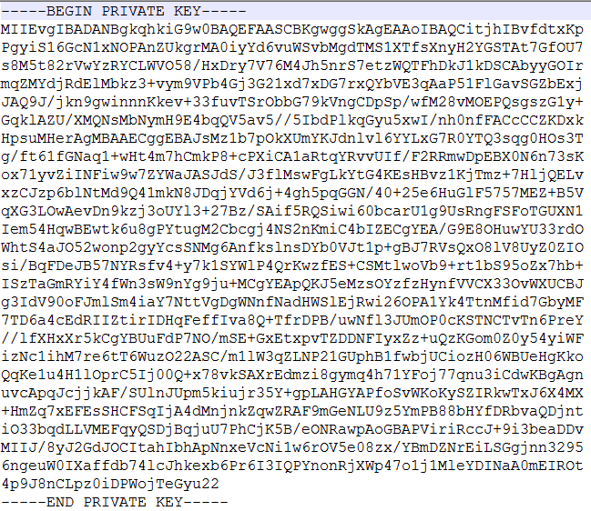 Tech Experiment Create and read PKCS 8 format private key in java
