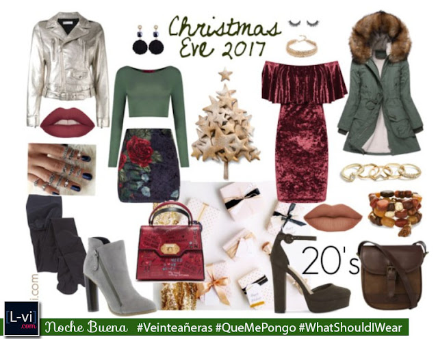 20's:Chirtmas Eve. #WhatShouldWear  L-vi.com