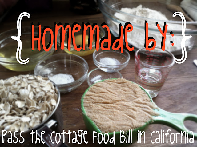 California, Cottage Food Law, San Diego, baking, homebaked, bakers