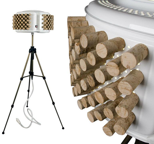 Marzua: Lámparas originales con piezas de lavadoras