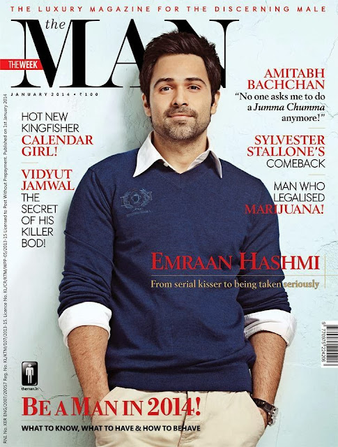 Emraan Hashmi on the cover of The Man