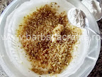 Tort egiptean cu nuca si krantz preparare reteta foi blat - incorporam treptat faina