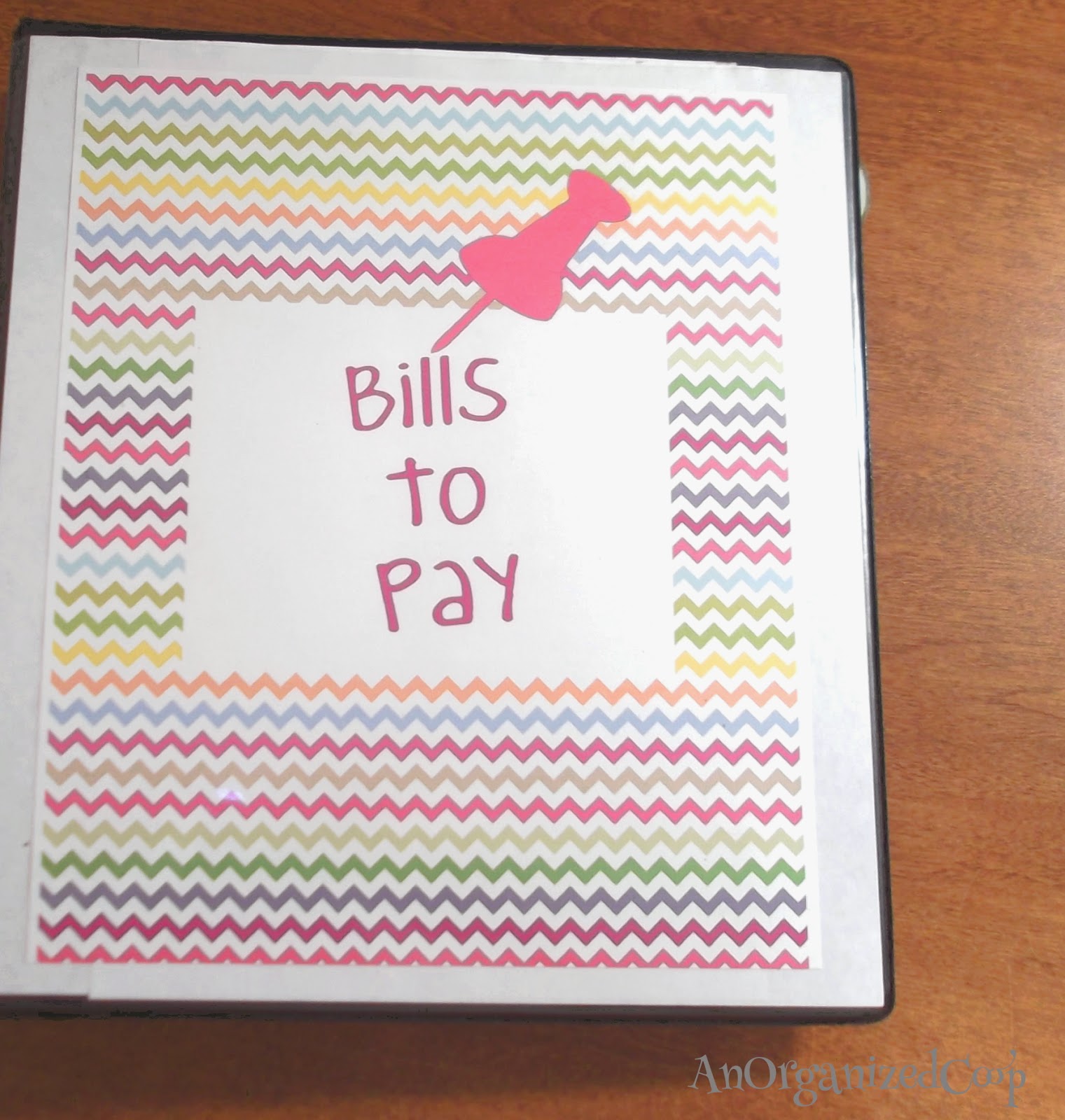An Organized Coop Organized Binders Bill Paying and Budgets Edition
