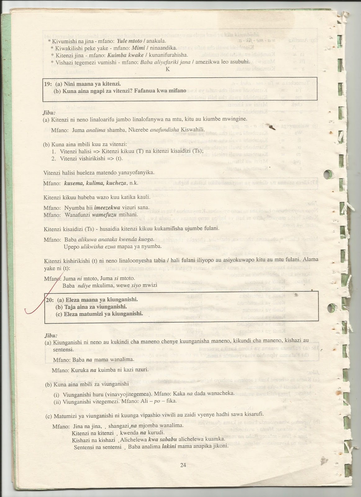 Sarufi Ya Kiswahili Pdf
