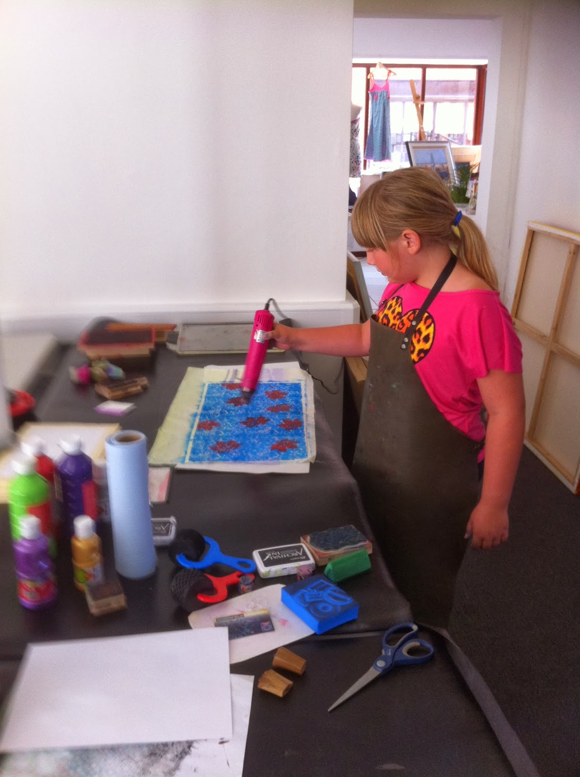 Quilters Cottage Norfolk Katie Screen Printing