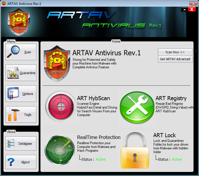 ARTAV Antivirus | Free anti virus software | Free download software