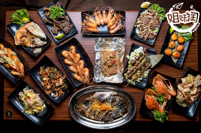 六少爺海鮮燒烤 屏東 墾丁 美食 推薦 優惠 必吃 泰國蝦