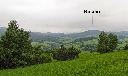 Panoramy z podejścia na Grzywacką Górę.