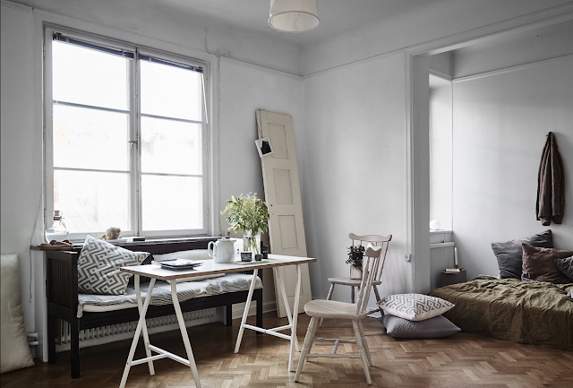 Dalagatan 8, A tiny Scandi studio full of charm