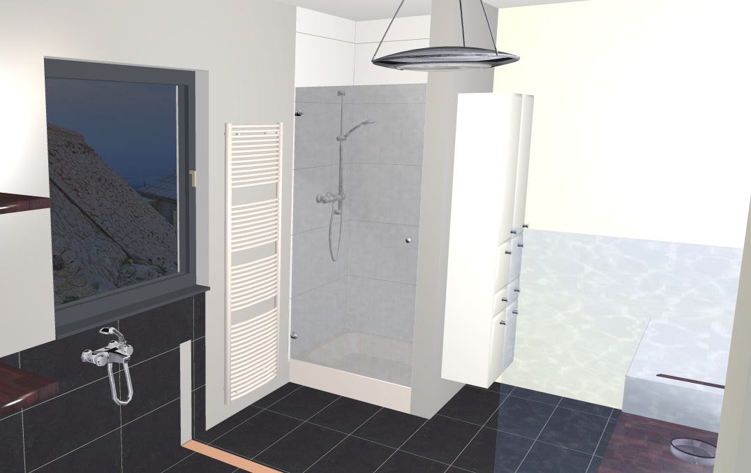 Bauen : ja, nein, ja, nein - JA!: Badpläne - Reloaded... und Bodenbeläge