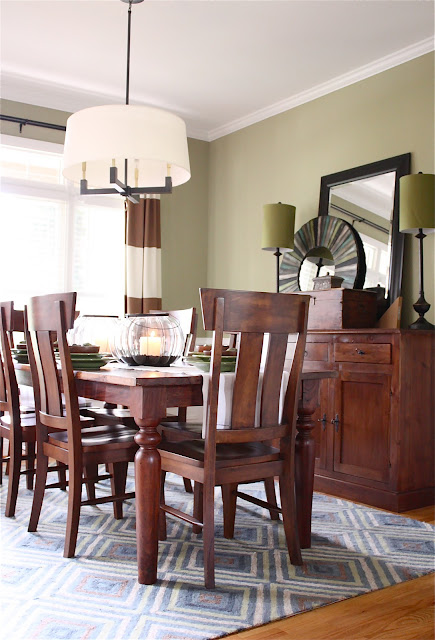 The Yellow Cape Cod: Client Dining Room Makeover~Before and After