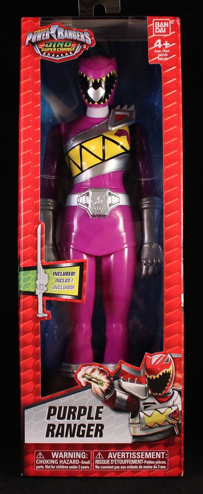 Purple Ranger Action Figure Power Rangers Dino Super Charge 12