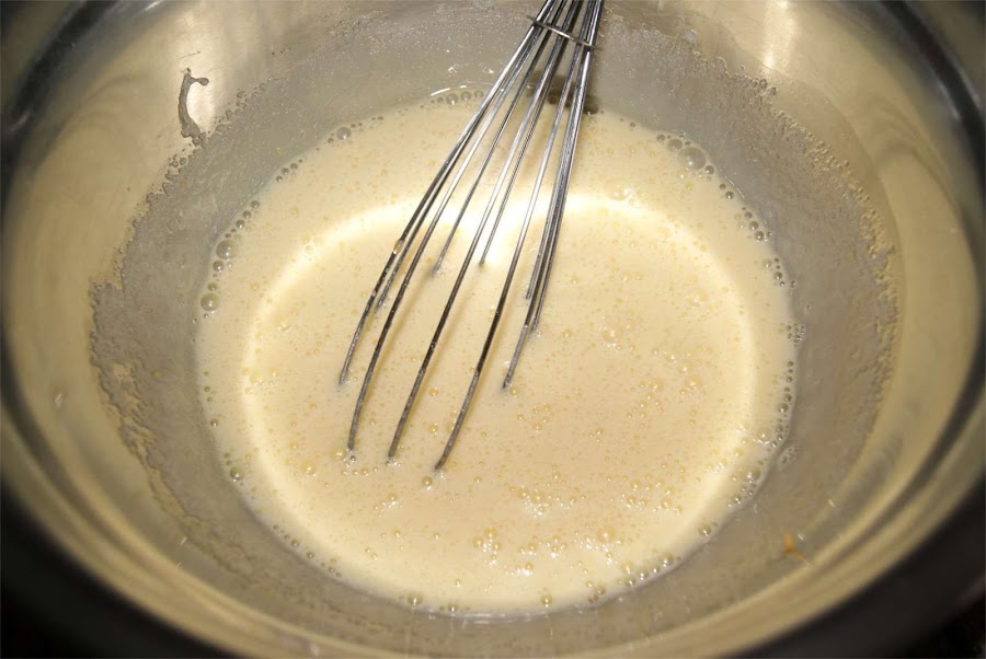 bizcocho de mandarina paso 2