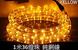 LED水管燈(金黃光) 110V