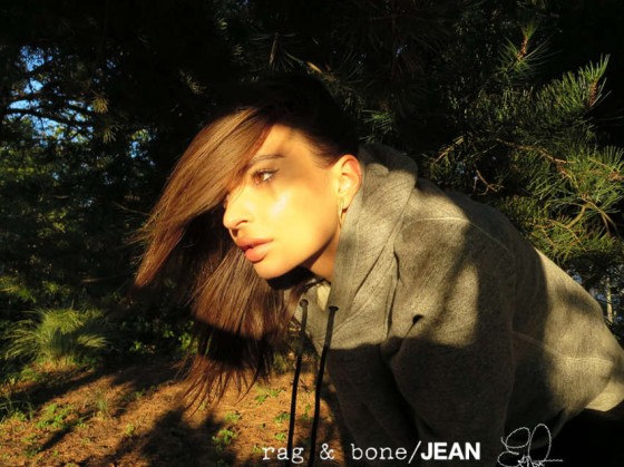Rag & Bone Jeans 2013 Campaign featuring Emily Ratajkowski