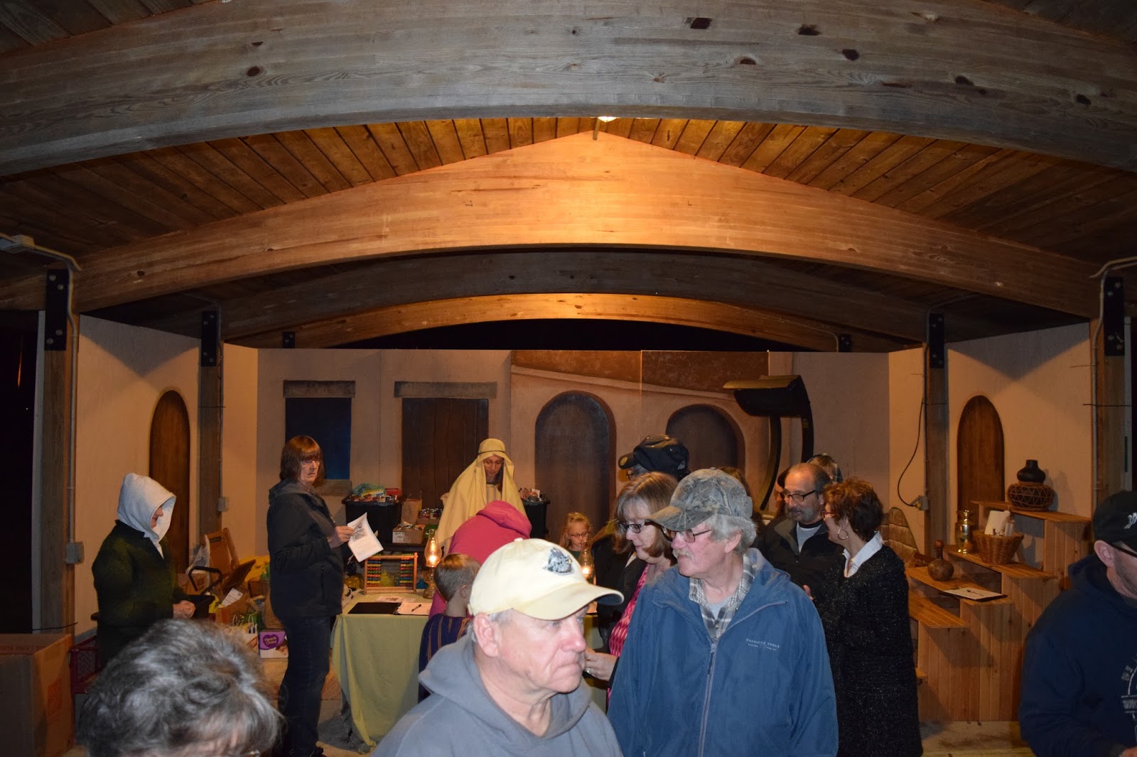 Vintage Johnstown Live Nativity Greenhouse Park