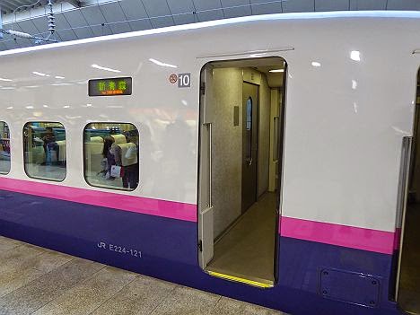 東北新幹線　はやて369号　新青森行き　E2系(年末年始のみ運行)