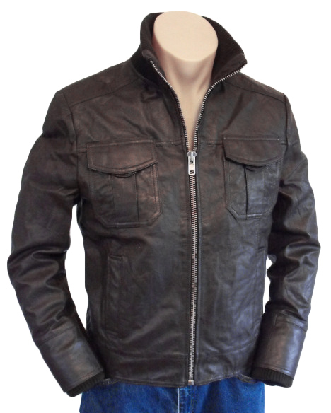 Style Meets Sophistication – Modern Bomber Leather Jacket!