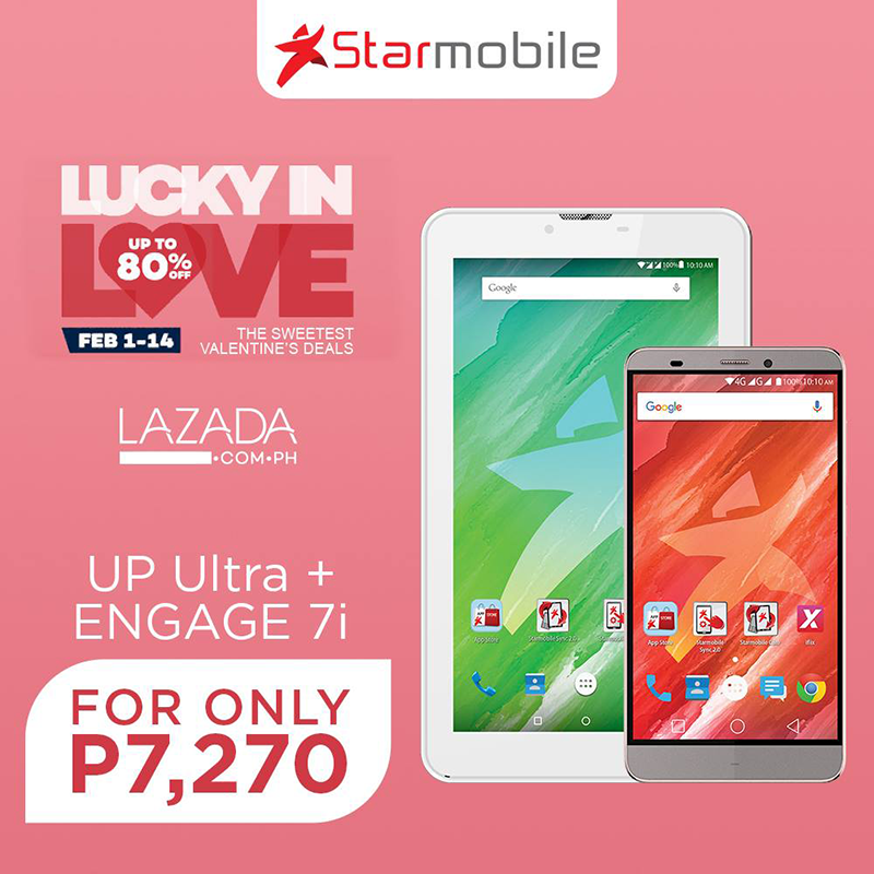 Starmobile Up Ultra And Engage 7i Bundle Is Priced At PHP 7270