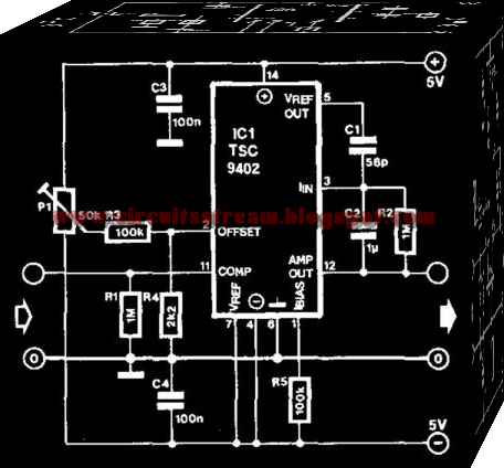 Simple Frequency - Voltage Converter Circuit Diagram | Electronic