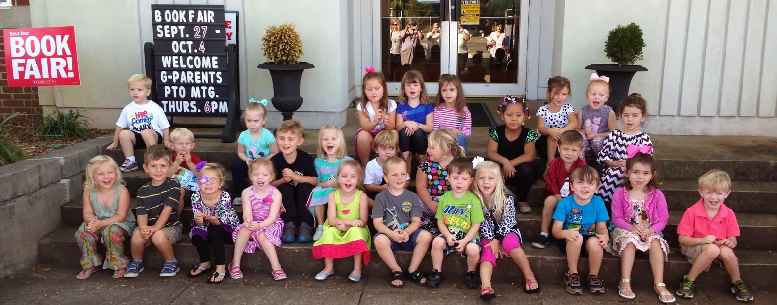 Graham Elementary Episcopal Day School Visits Graham Library!!