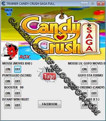 Candy Crush Saga Hack All In One Full Vesion