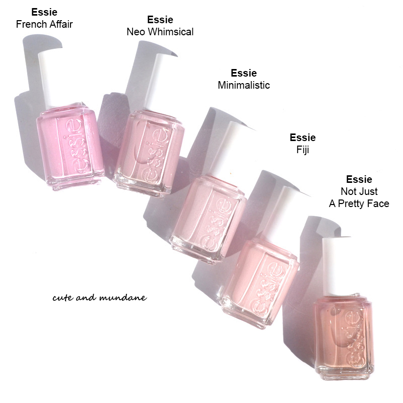 and Mundane: Essie Minimalistic nail polish review +