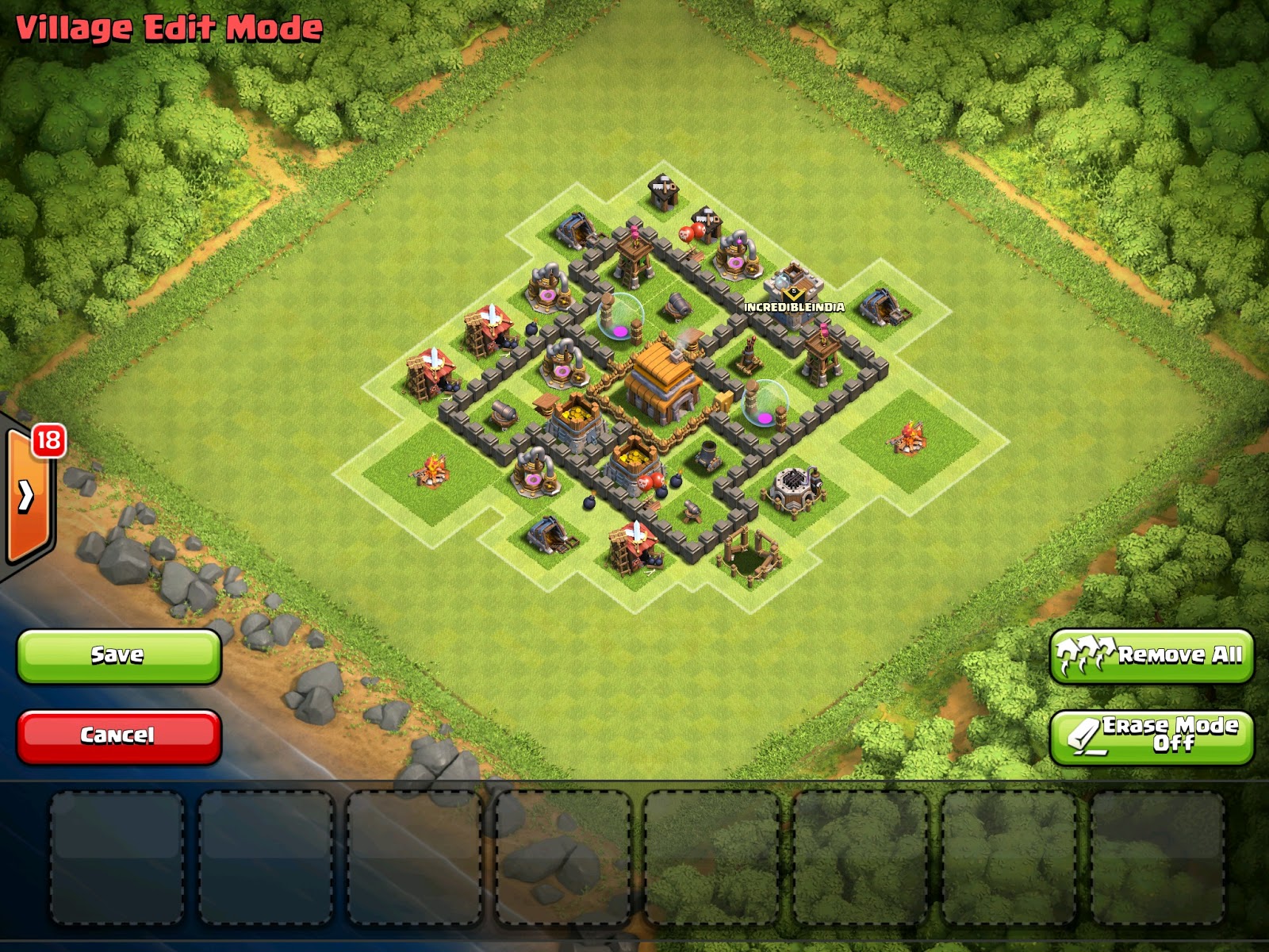 Clash Of Clans Town Hall 5 Base words of heart: CLASH OF CLANS TOWN HALL 5 UPGRADE BASE 5 LOOT GEMS TROPHIES TROOPS FARMING BASE