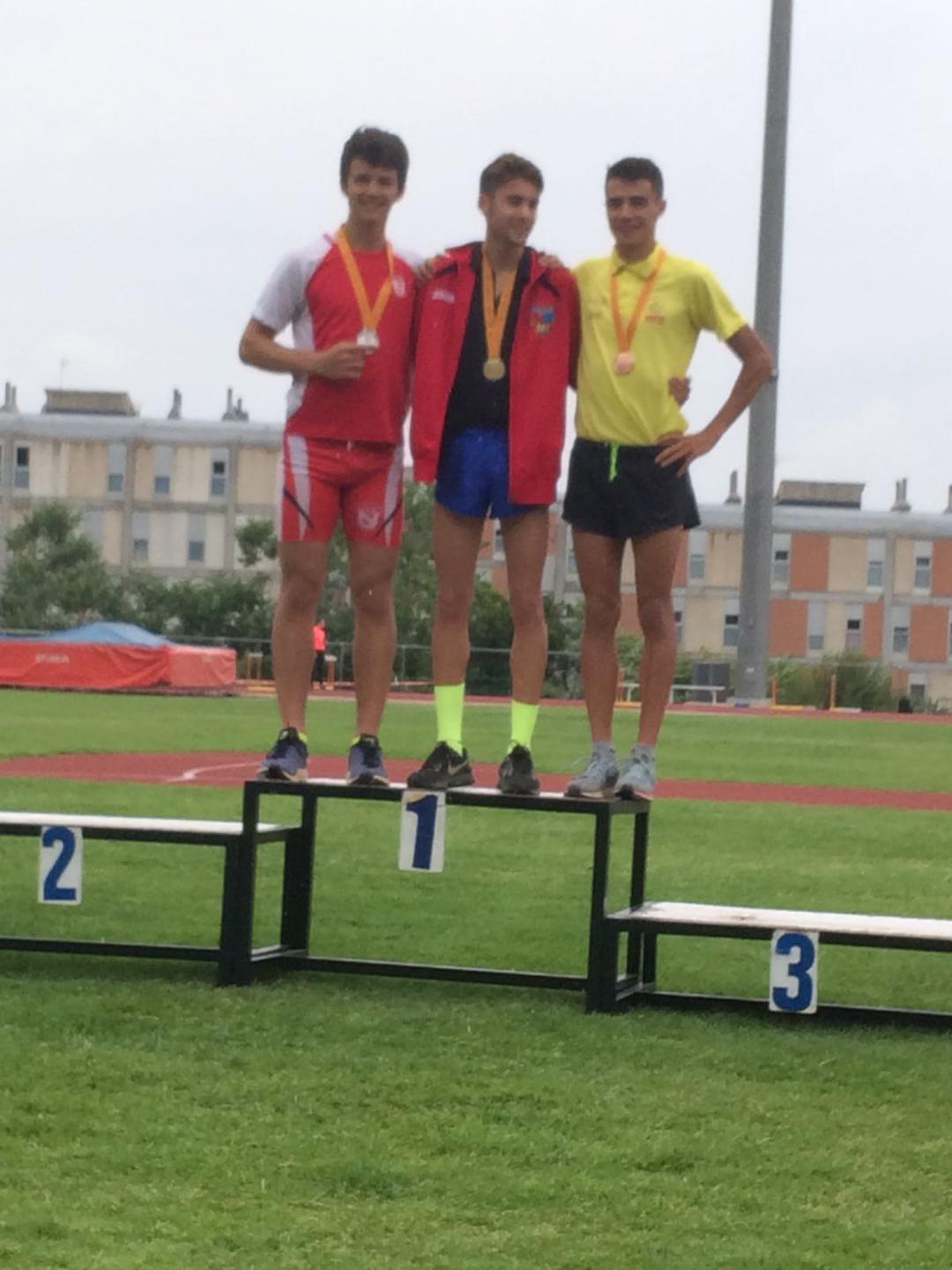 Subcampió de Catalunya Sub20 de 800 m.ll. 2018