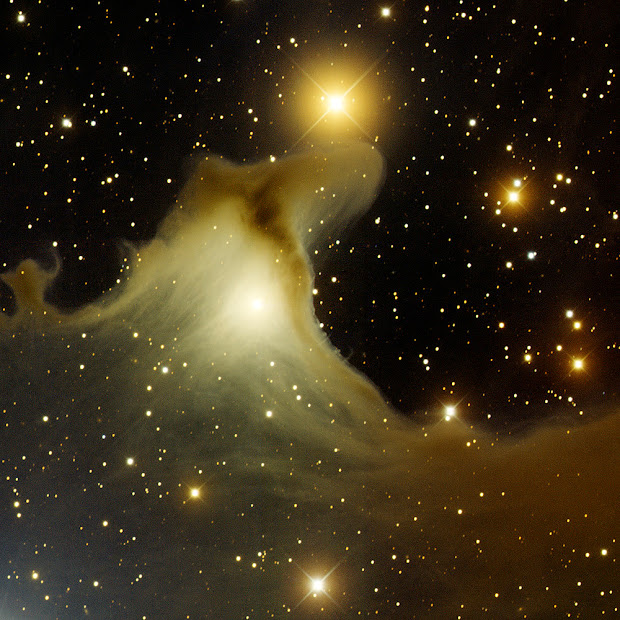 The Ghost Nebula as seen by the Mayall 4-meter telescope!
