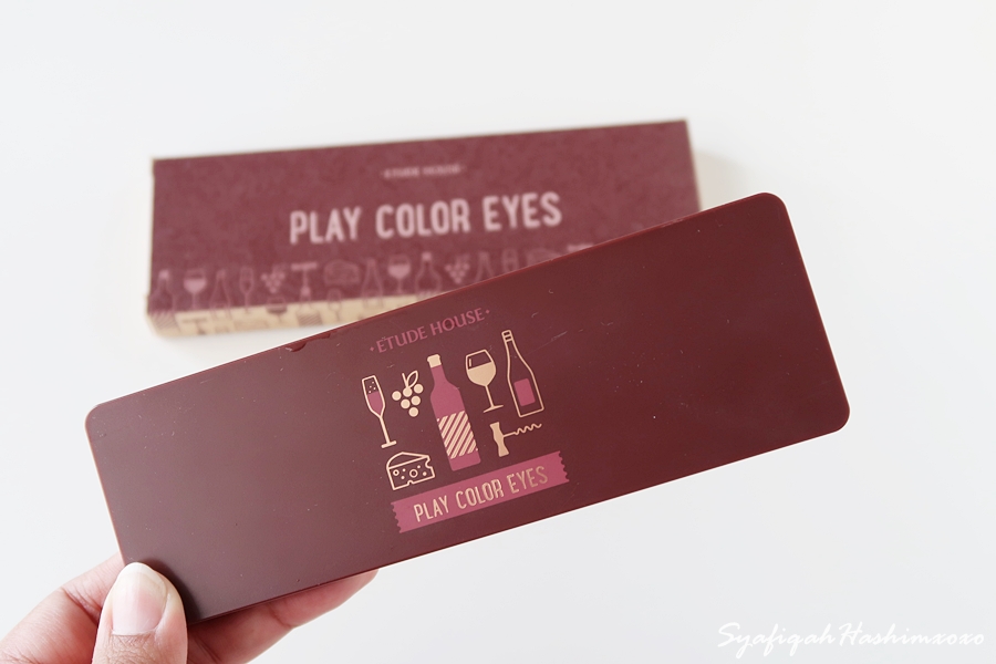 SyafiqahHashimxoxo Etude House Wine Party Eyeshadow review
