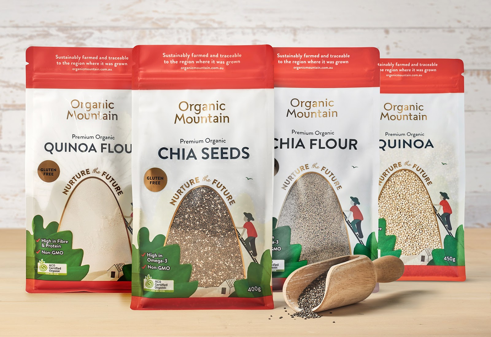 Organic Mountain Packaging Of The World