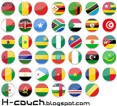 تحميل أعلام دول إفريقيا مجانا { Vector } - Hcouch Design | اشكوش ديزاين 