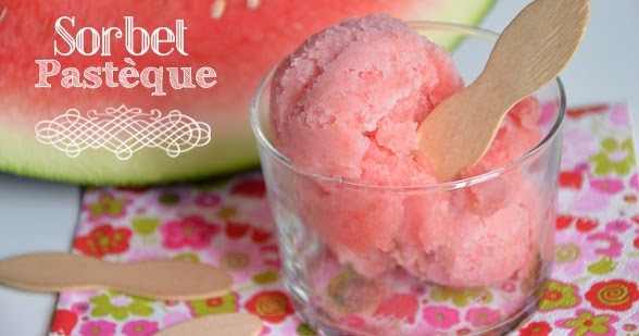 SANS GLUTEN SANS LACTOSE: Sorbet à la pastèque sans gluten - vegan