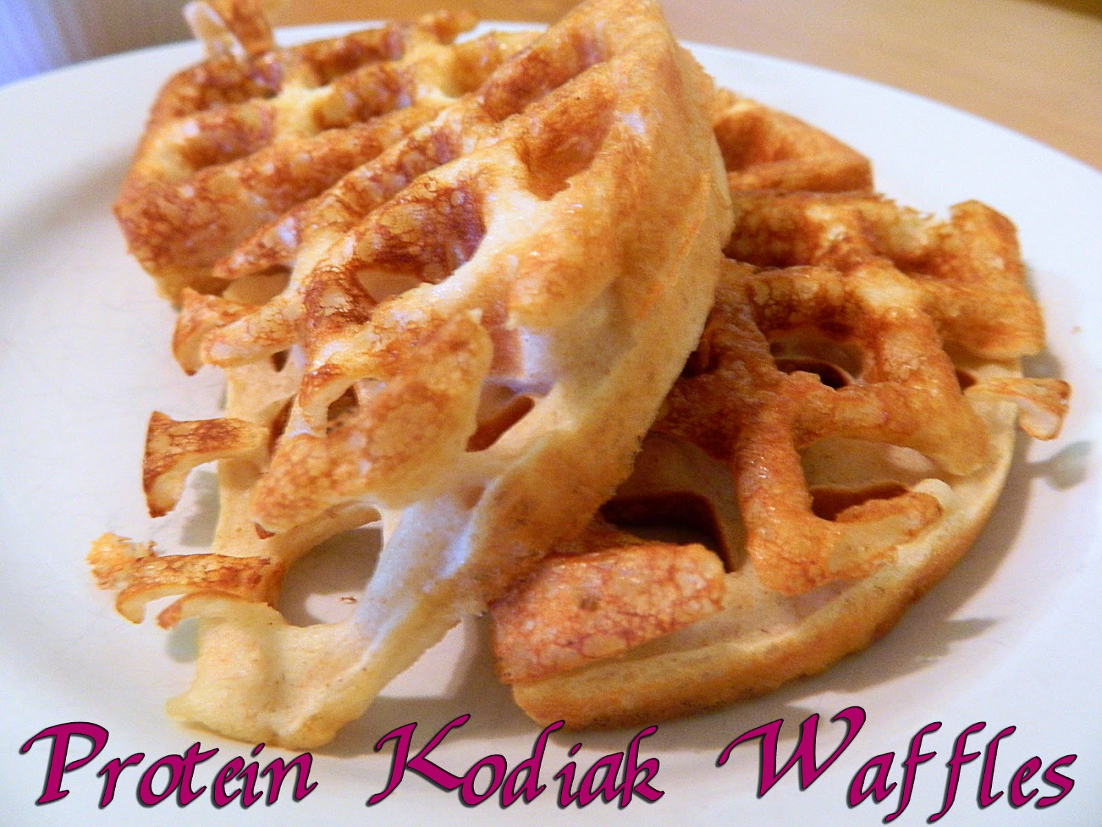 Eating Bariatric: Protein Kodiak Waffles
