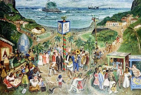 Festa de São João - Alfredo Volpi e suas principais pinturas
