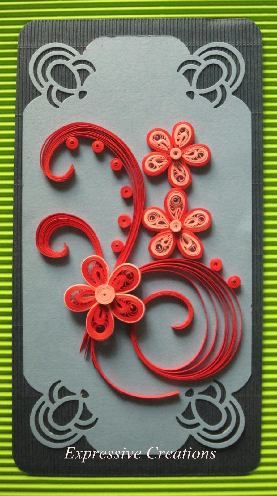 Paperie Expressions Simple Quilled card