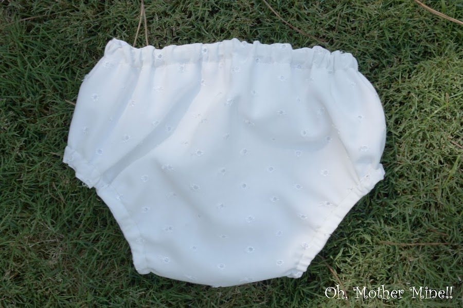 Tutorial: Cubre pañales para bebés. Cómo hacer bragas bebe DIY.