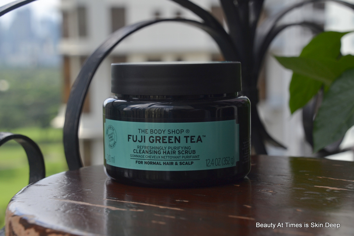 Beauty At Times is Skin Deep: The Body Shop Refreshingly Purifying Cleansing  Hair Scrub | Review