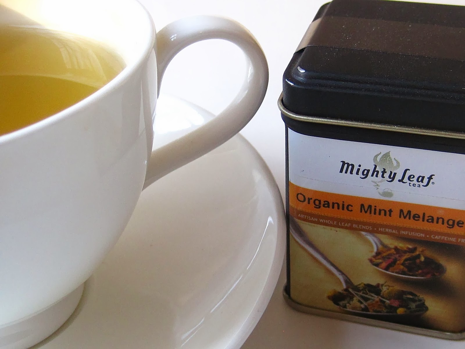 Tea With Friends: Mighty Leaf's Organic Mint Melange Tea