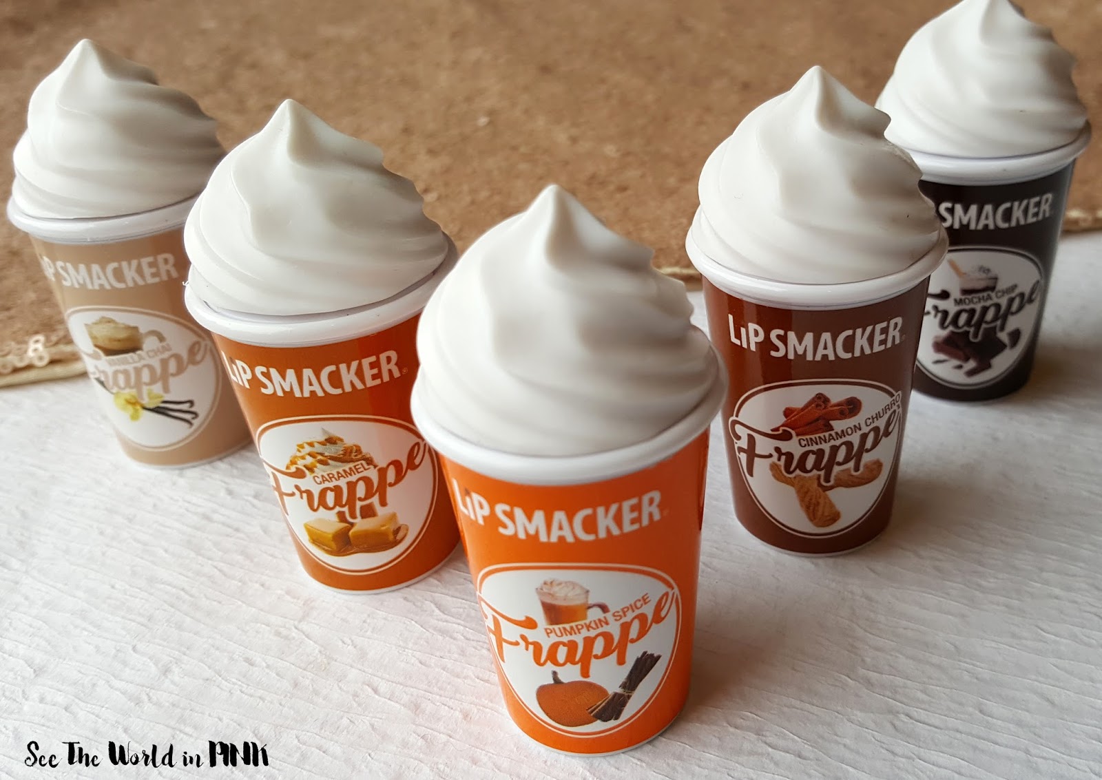 National Frappe Day with Lip Smacker Frappe Coffee Party Pack! 