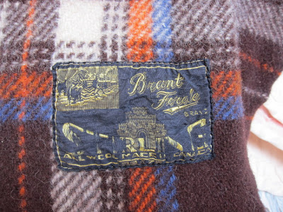 A Passion for Vintage Textiles: blanket labels