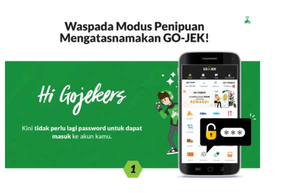 Dapat Sms Aneh Kode Verifikasi Go-Jek, Waspadai Pembobolan Akun Bank