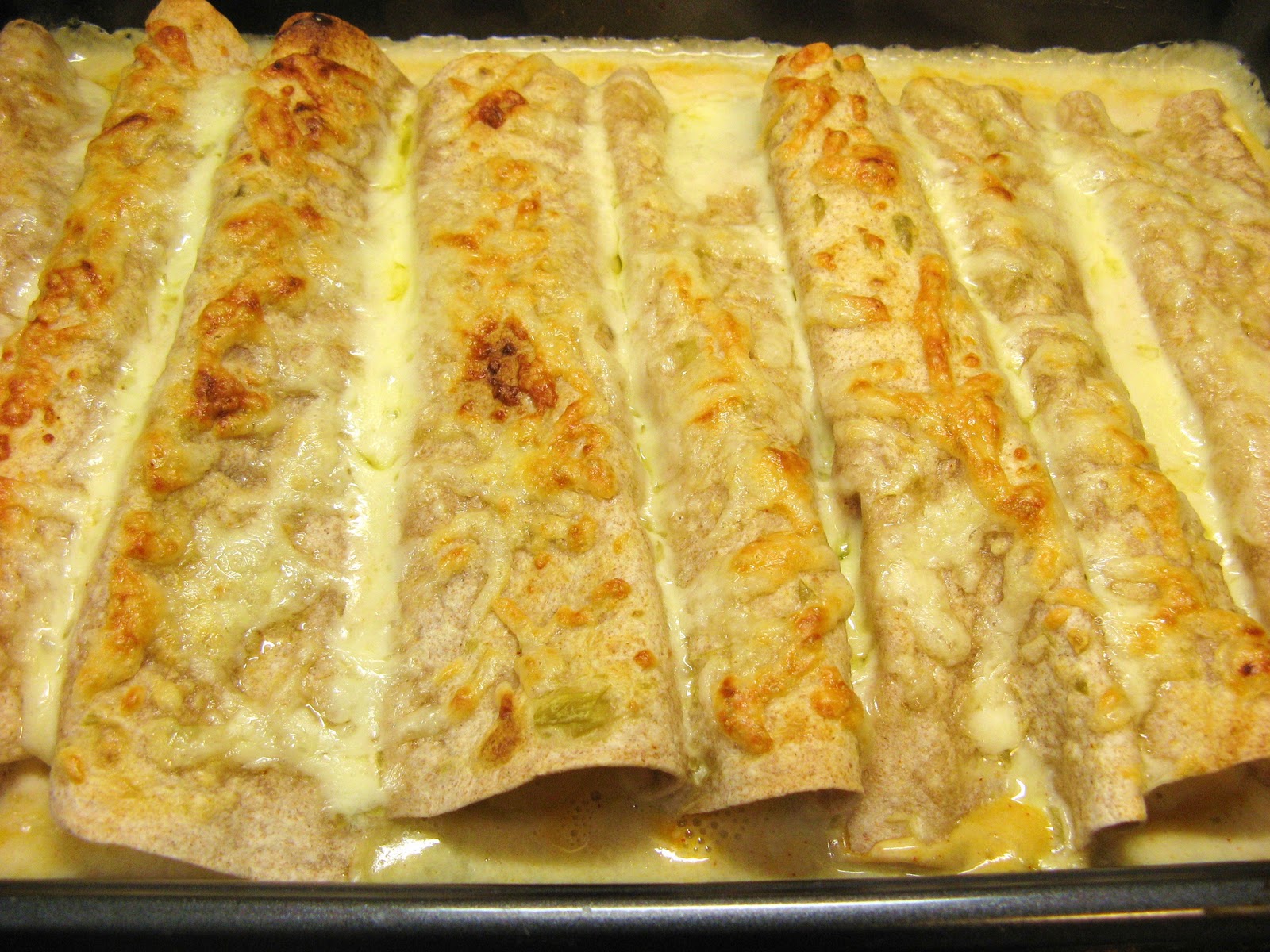 The WellFed Newlyweds Honey Lime Chicken Enchiladas