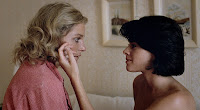 Helen Shaver and Patricia Charbonneau in Desert Hearts 1985