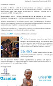 3900 euros recaudados para Unicef